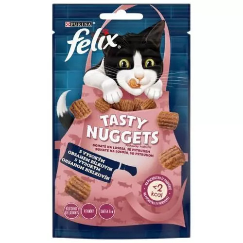 Felix pochoutky tastynuggets bohaté na lososa a pstruha 50g