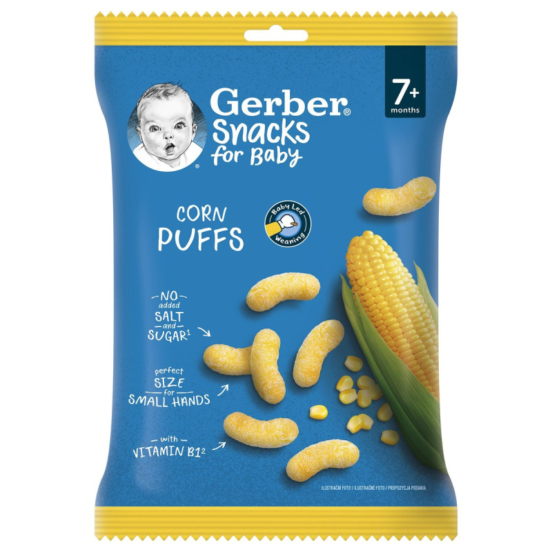 Gerber Snacks Kukuřičné křupky