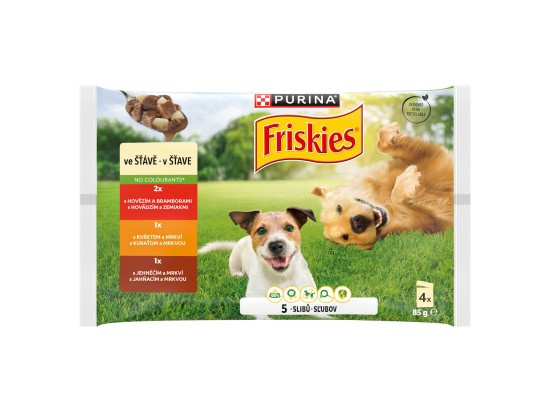 Friskies kapsa (4x85g/sac) mix