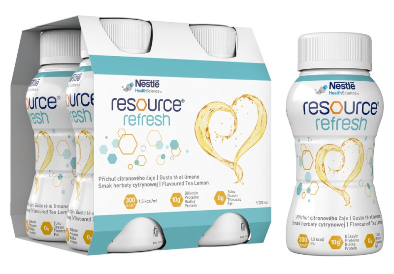 RESOURCE Citronový čaj 4 x 200 ml