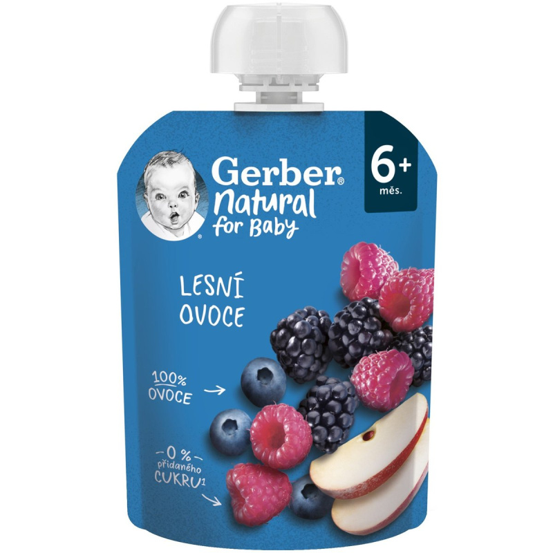 Gerber Natural kapsička lesní ovoce