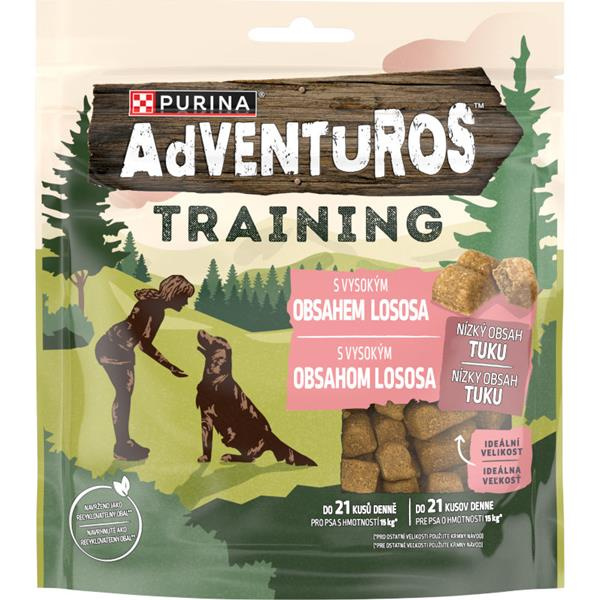 Adventuros snack dog - Training Salmon  115g