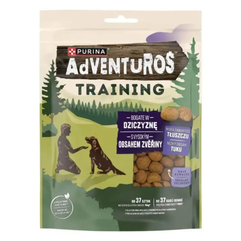 Adventuros snack dog - Training Venison  115g