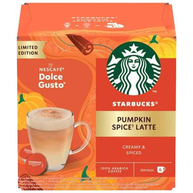 Starbucks Pumpkin Spice Latte by Nescafé Dolce Gusto kapsle