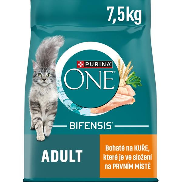 Purina ONE Bifensis Adult s kuřetem 7,5 kg