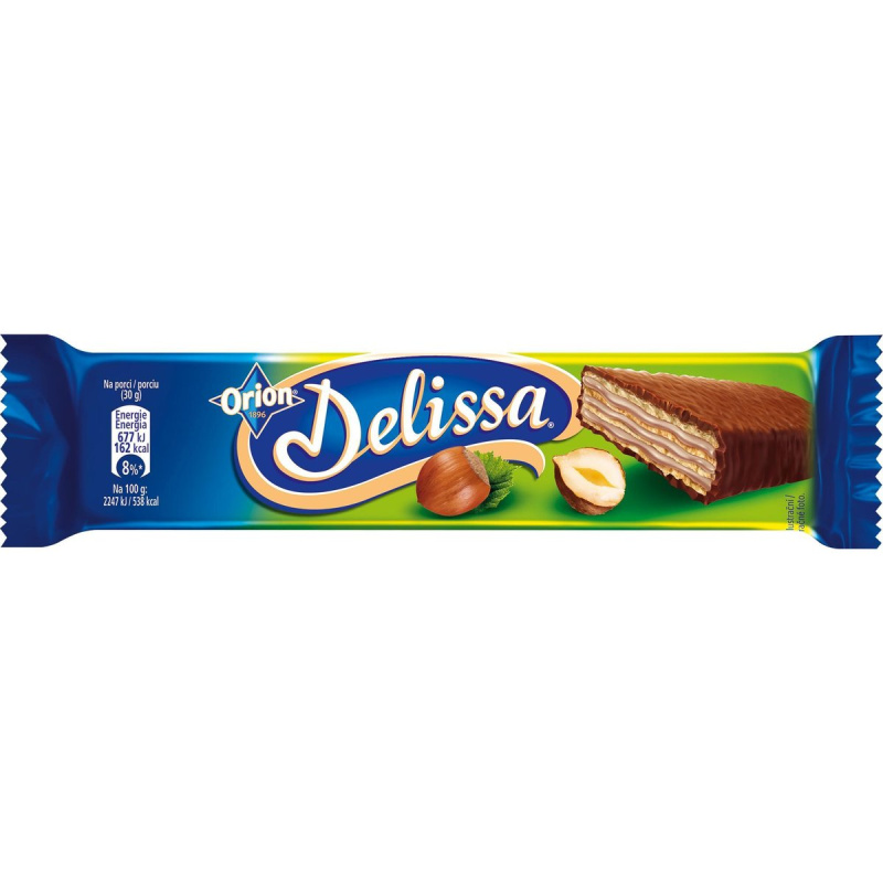Orion Delissa - oplatka - Oříšková, 30 g