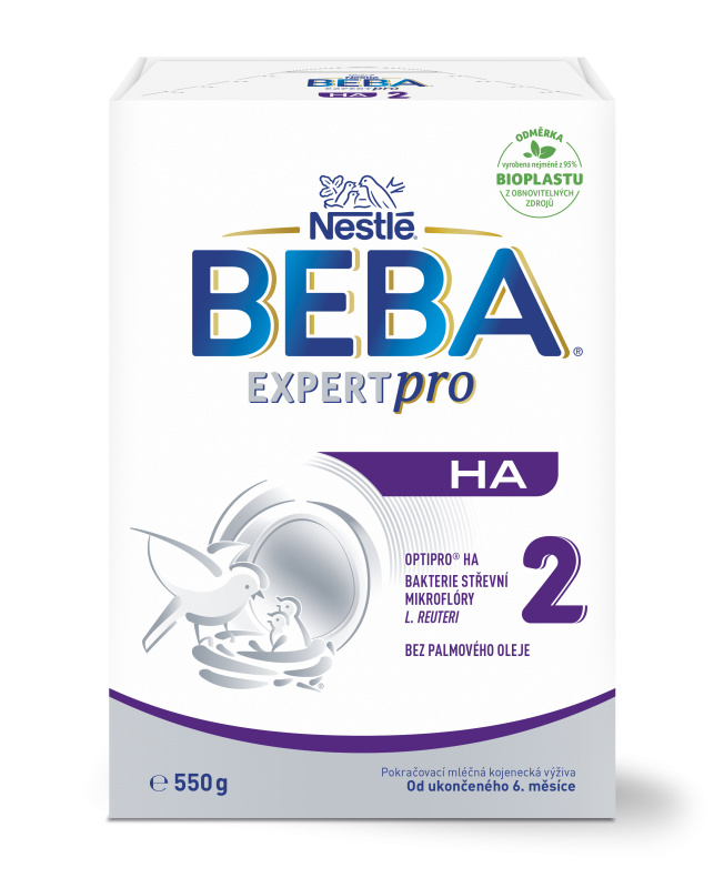 BEBA 2 Expert pro HA pokračovací kojenecká výživa 550 g