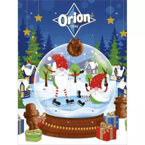 Orion adventní kalendář mléčný  85g
