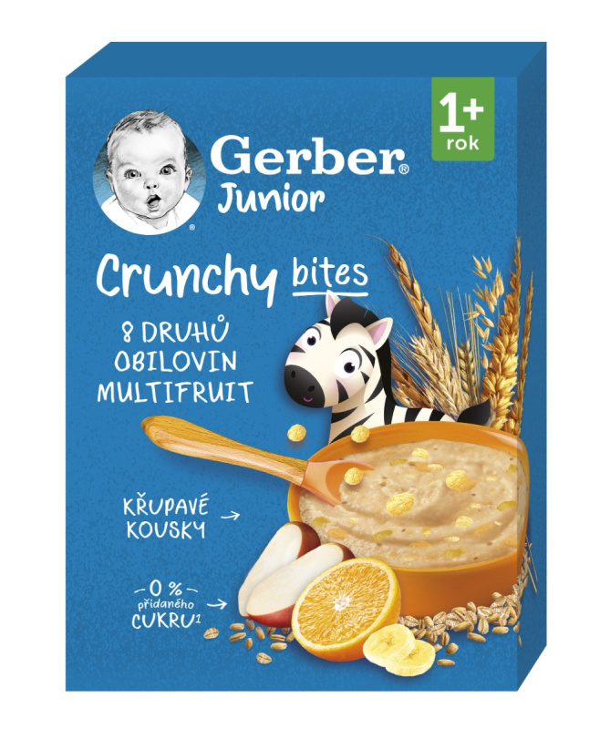 GERBER Junior nemléčná kaše ovocná 12m+ 200 g
