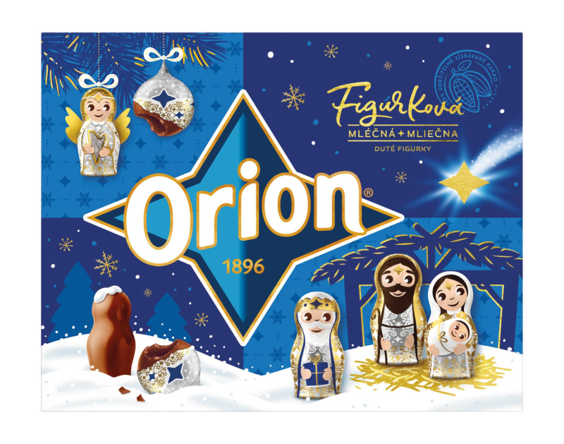 Orion Vánoční kolekce mléčná figurková