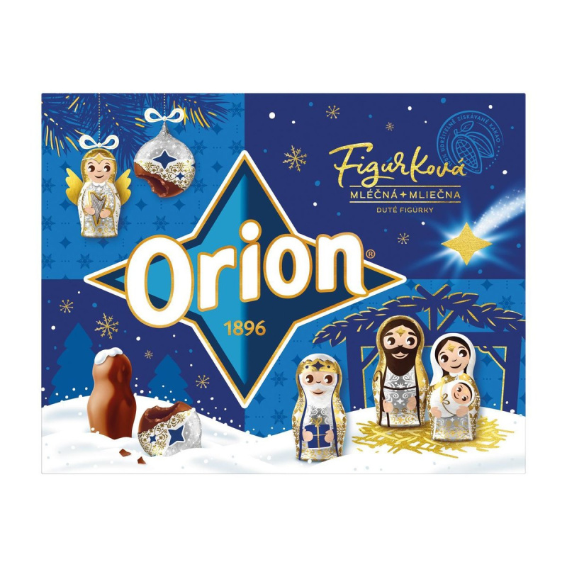 Orion Vánoční kolekce mléčná figurková
