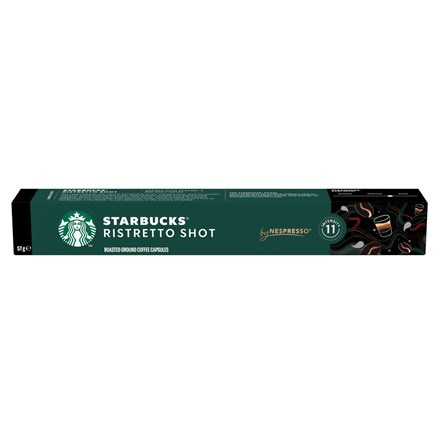 Starbucks Ristretto Shot by Nespresso Dark roast kávové kapsle