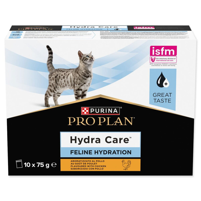 Kapsička PURINA PRO PLAN Hydra Care Feline doplněk hydratační kuře 10x75g