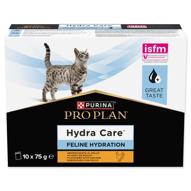 Kapsička PURINA PRO PLAN Hydra Care Feline doplněk hydratační kuře 10x75g