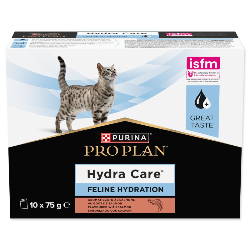 Kapsička PURINA PRO PLAN Hydra Care Feline doplněk hydratační losos 10x75g