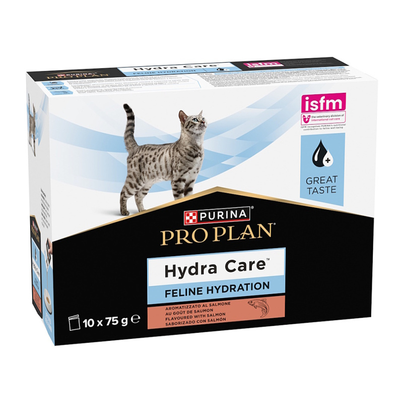 Purina PPVD Feline - HC Hydra Care Salmon kapsička 10x75 g