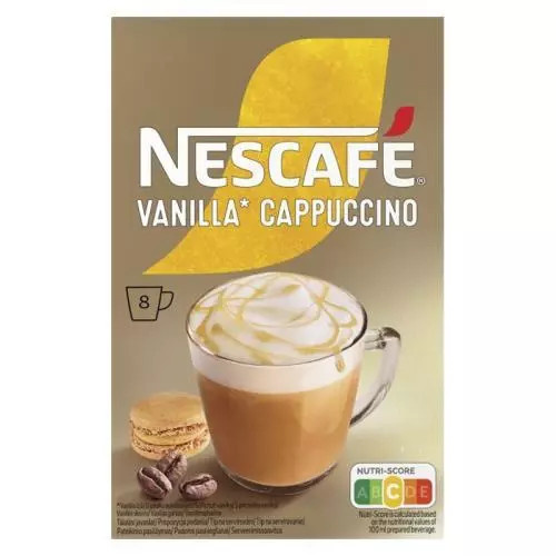 Nescafé Nescafe Cappuccino vanilla box8 112g