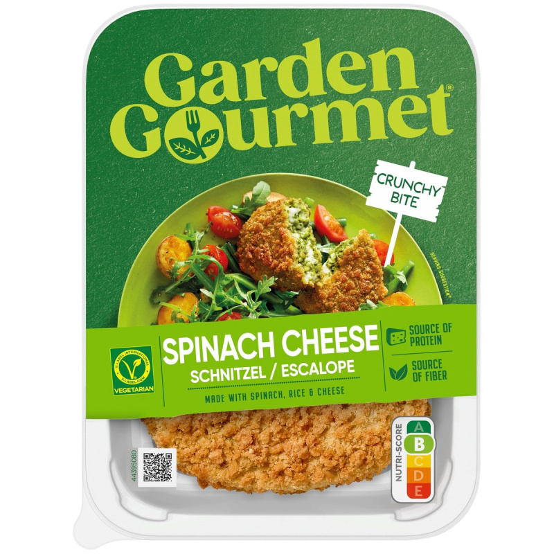 Garden Gourmet Vegetariánský špenátovo-sýrový řízek