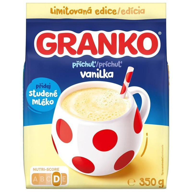 Granko Rozpustná směs pro přípravu vanilkového nápoje