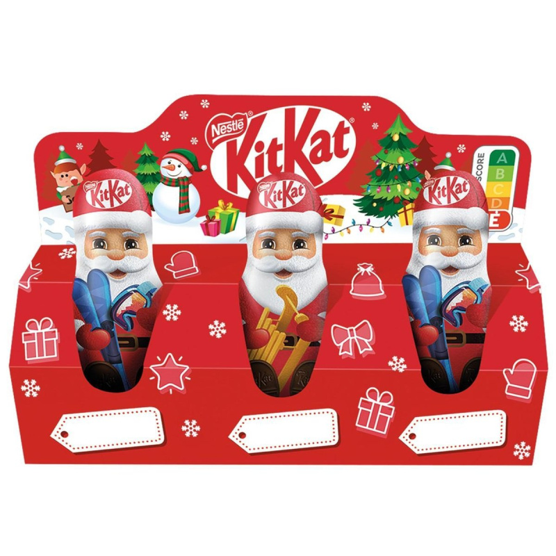 KitKat Mikuláš dutá figurka 3×17 g