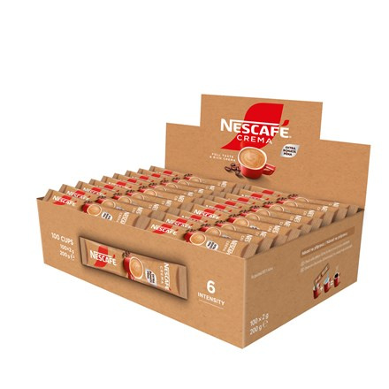 Nescafé Classic Crema Stick - instantní porcovaná káva - 100 ks