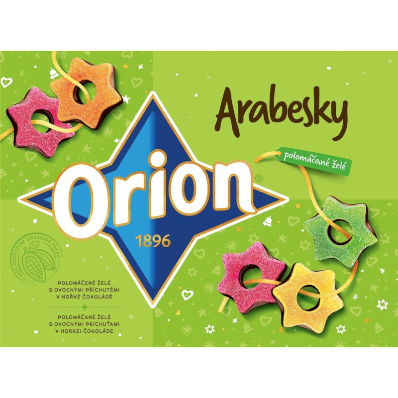 Orion Arabesky želé polomáčené