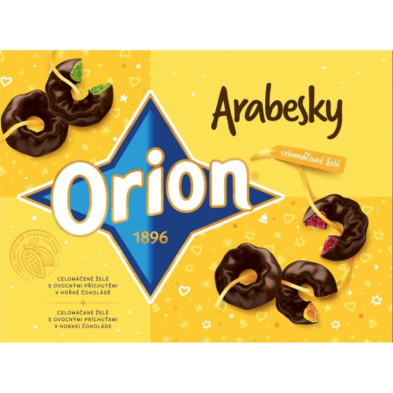 Orion Arabesky želé celomáčené