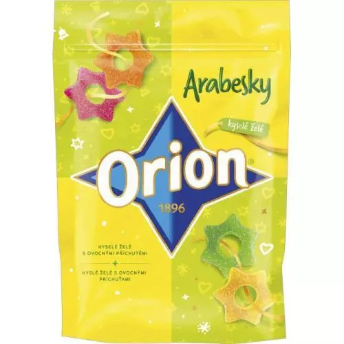 Orion arabesky kyselé v sáčku  130g