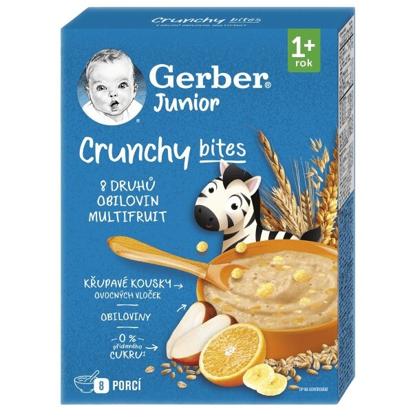 Gerber Junior Nemléčná kaše ovocná 1r+ 200 g