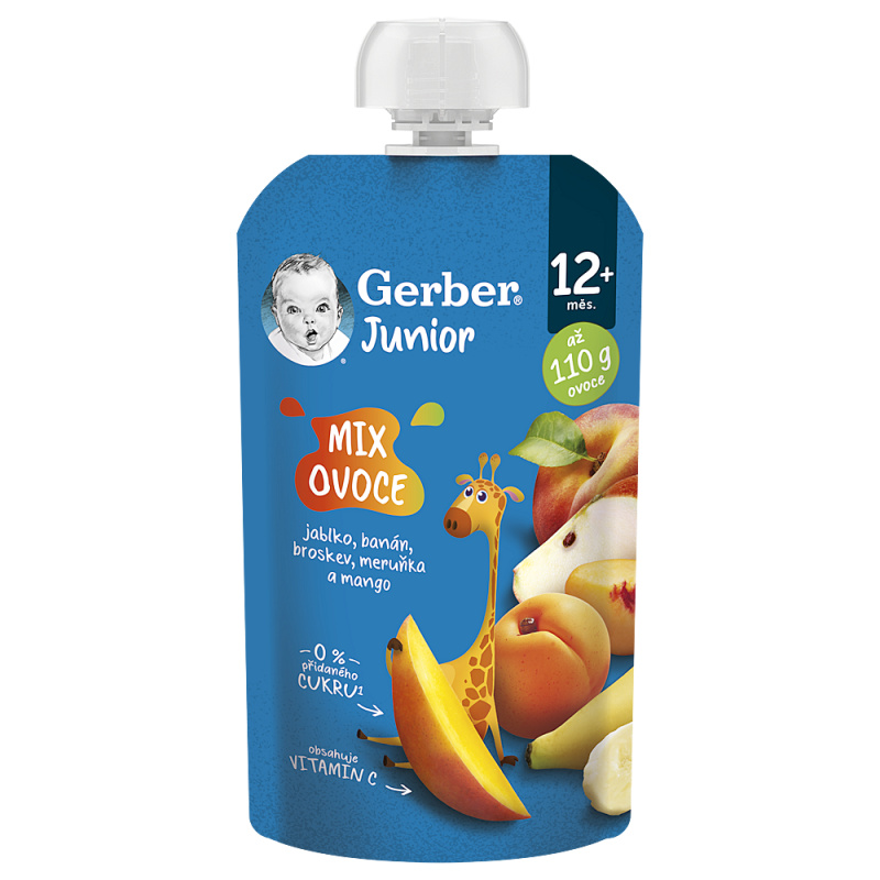 Gerber Organic BIO Junior kapsička Mix ovoce