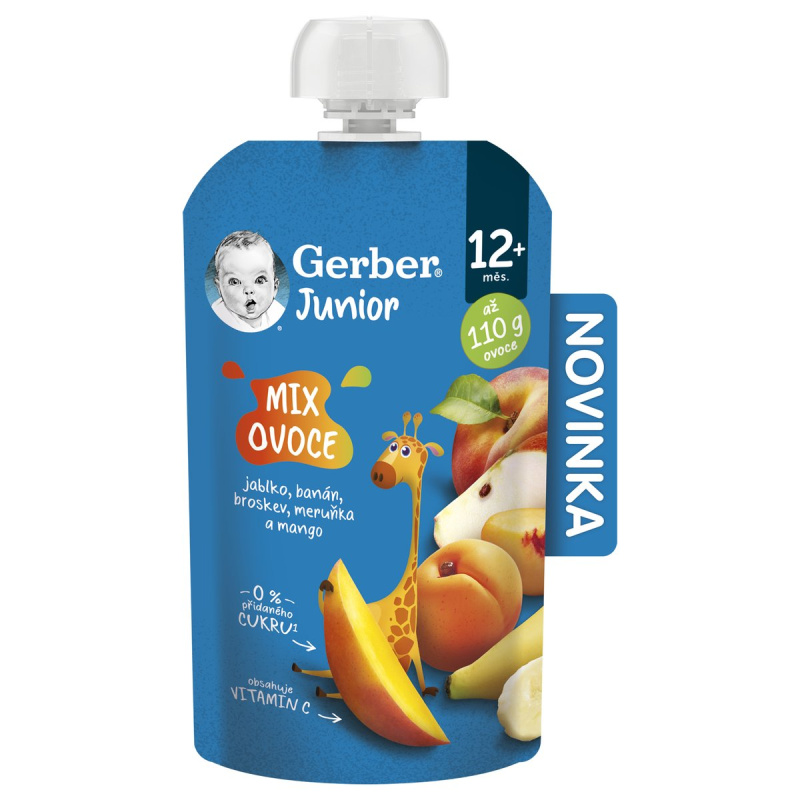 Gerber Organic BIO Junior kapsička Mix ovoce