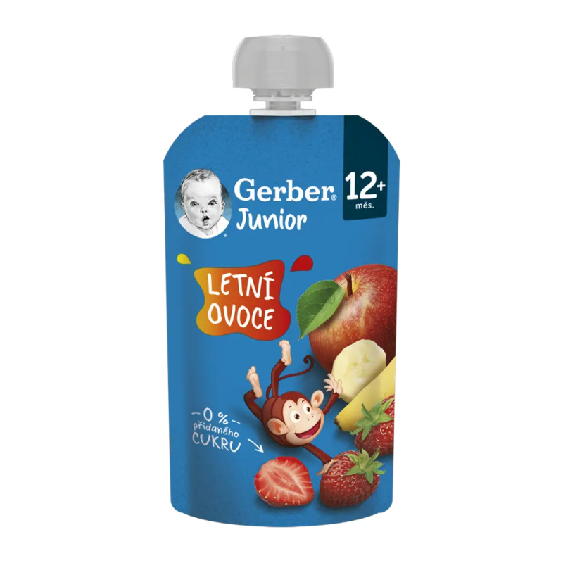 Gerber Organic BIO Junior kapsička Letní ovoce