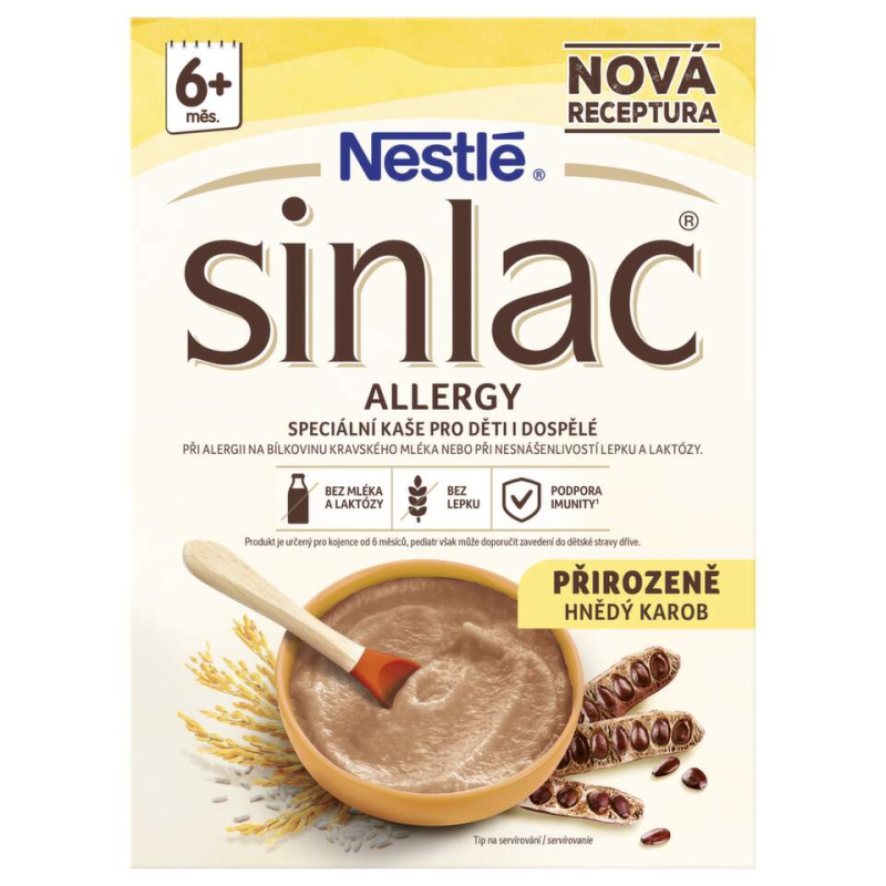 Nestlé Sinlac Allergy nemléčná kaše