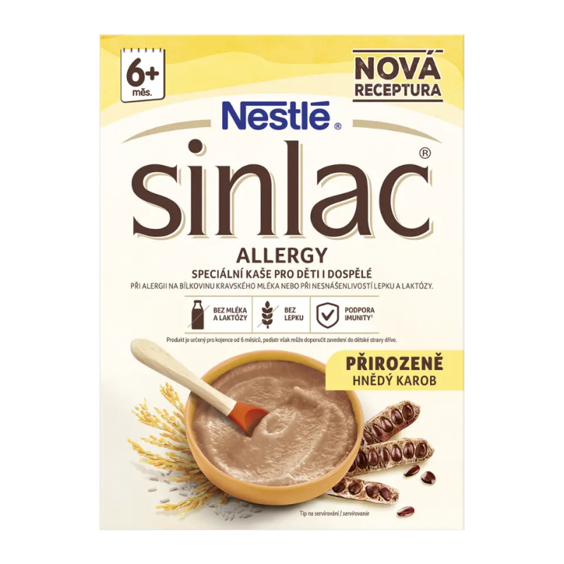 Nestlé Sinlac Allergy nemléčná kaše