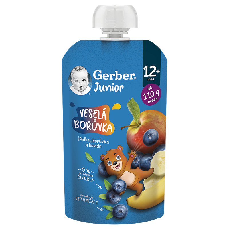 Gerber Junior kapsička veselá borůvka