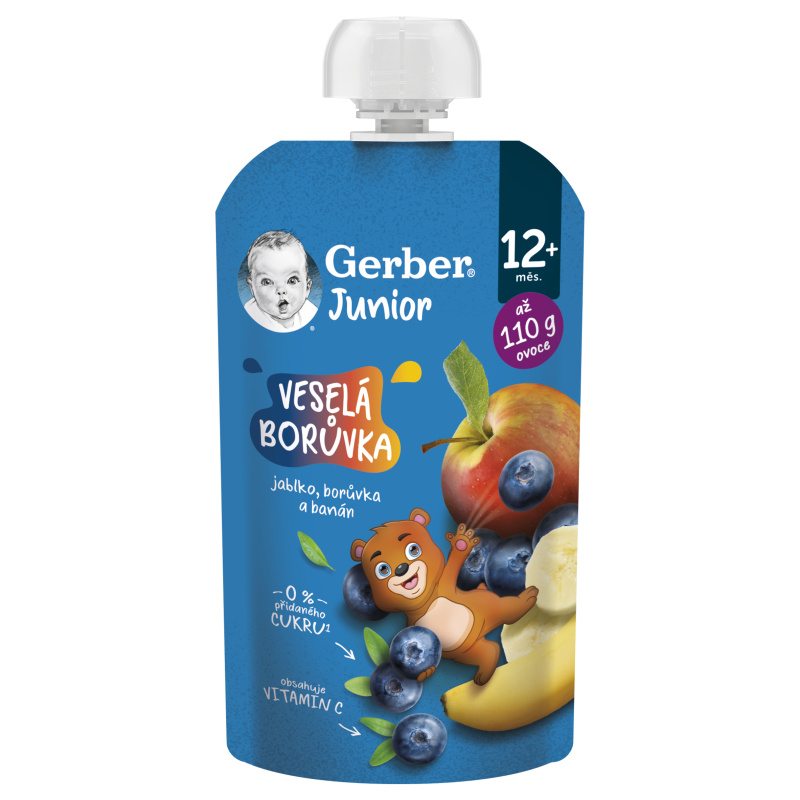 Gerber Junior kapsička veselá borůvka