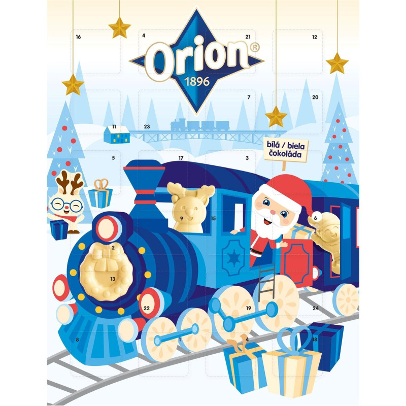 Orion Adventní kalendář bílý