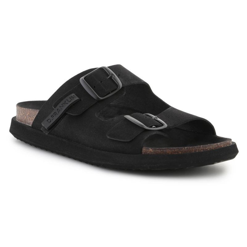 D.Franklin Vibe Sandály Žabky s přezkou DFSH407001-BLAC EU 45