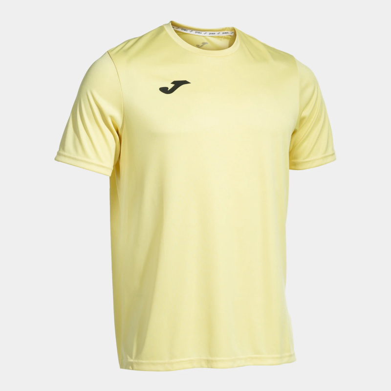 Pánské/chlapecké tričko Joma T-Shirt Combi S/S Light Yellow Velikost: L