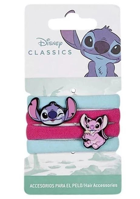 Sada gumiček do vlasů Lilo a Stitch (4 ks)