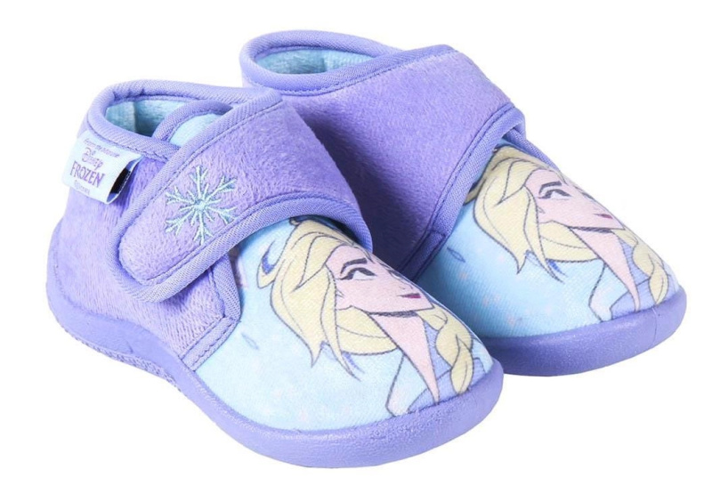 Dětské bačkory Frozen Elsa fialové – Velikost: 23