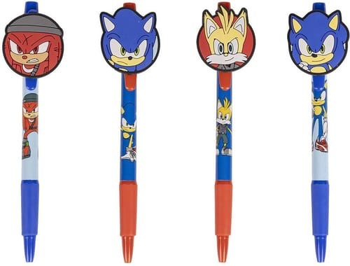 Sada propisek Ježek Sonic, 4 ks