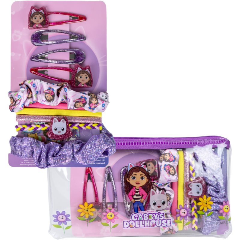 Cerdá Gabby's Dollhouse Set doplňků do vlasů 10ks