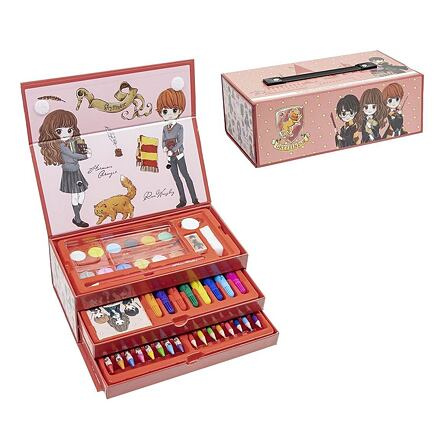 CurePink Kreativní kufřík Harry Potter: Kawaii