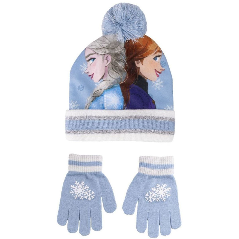 Cerda Zimní set Disney Frozen 2 čepice a rukavice