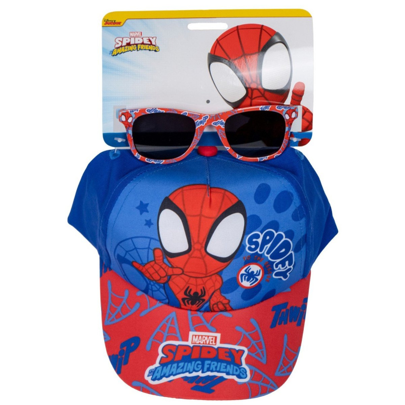 Cerda Spidey sada kšiltovky a brýlí
