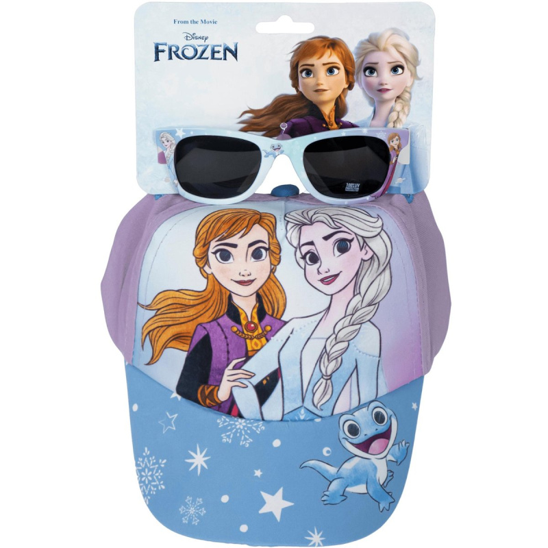 Cerda Frozen sada kšiltovky a brýlí