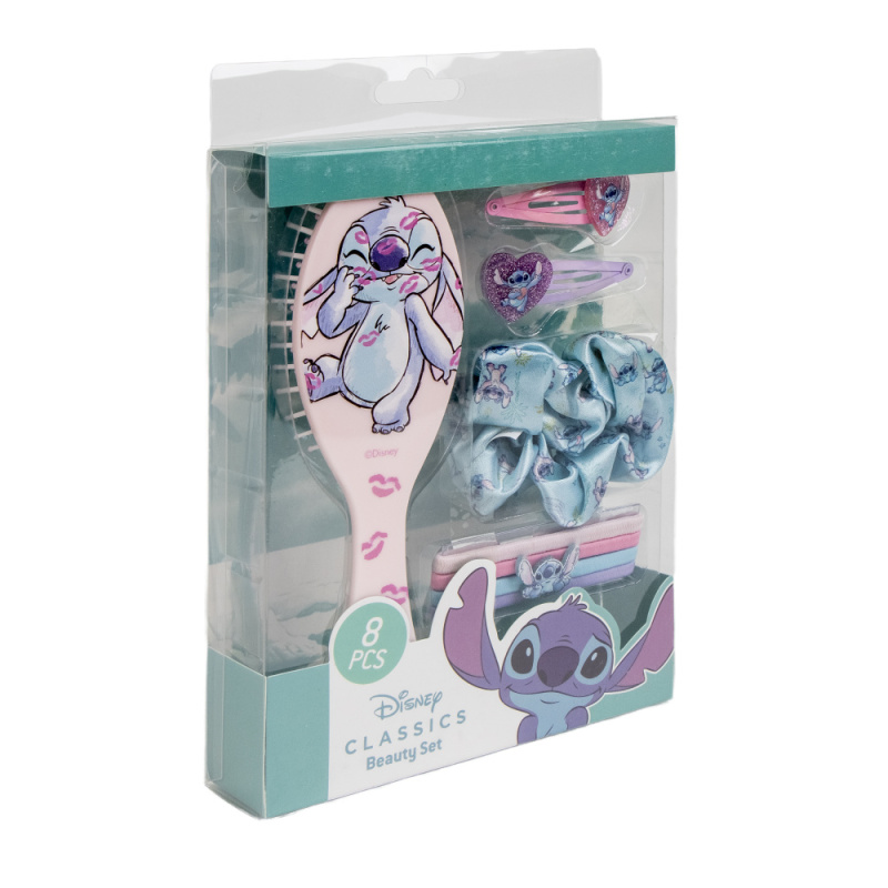 Set doplňků do vlasů Stitch 8ks