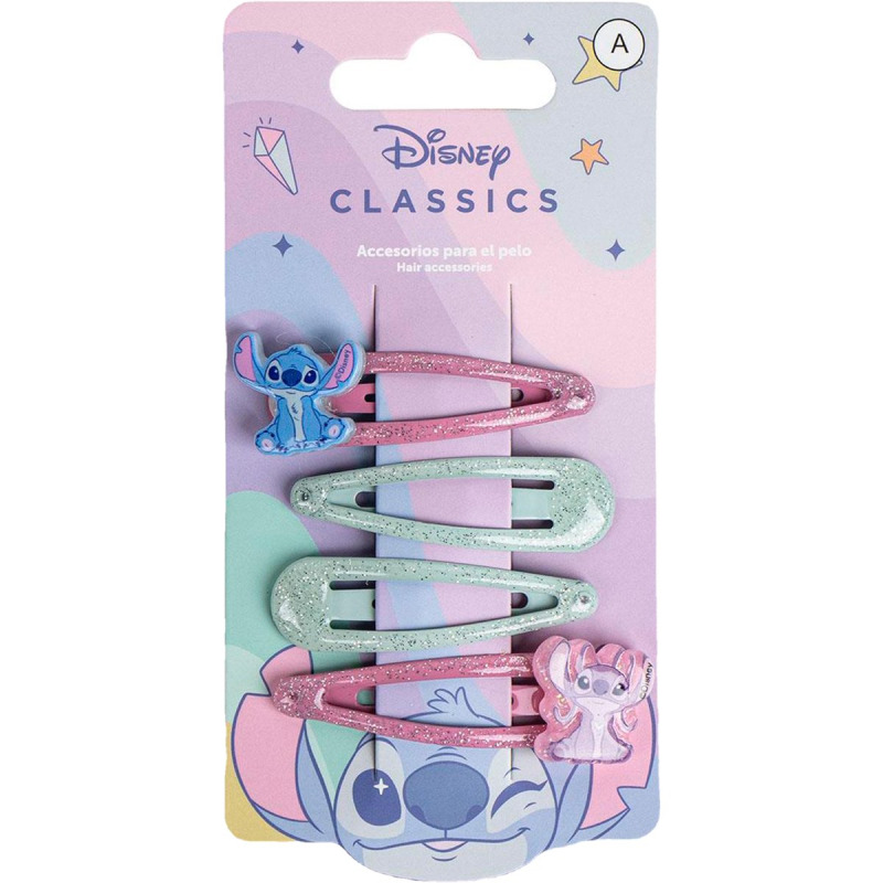 Disney Stitch Hair Accessories sponky do vlasů pro děti 4 ks