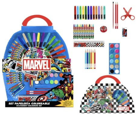 Kreatívny set 50 predmetov Marvel - Avengers: Komiksoví superhrdinovia